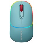 Мышь Wireless Canyon MW-22 Dual Band RGB Dark Cyan (CNS-CMSW22DC)