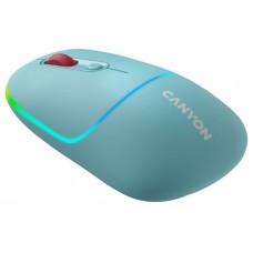 Мышь Wireless Canyon MW-22 Dual Band RGB Dark Cyan (CNS-CMSW22DC)