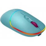 Мышь Wireless Canyon MW-22 Dual Band RGB Dark Cyan (CNS-CMSW22DC)