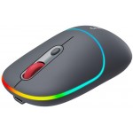 Мышь Wireless Canyon MW-22 Dual Band RGB Dark Grey (CNS-CMSW22DG)