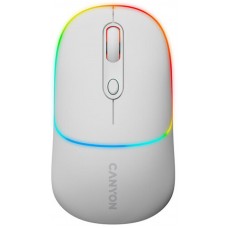 Мышь Wireless Canyon MW-22 Dual Band RGB Snow White (CNS-CMSW22SW)