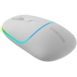 Мышь Wireless Canyon MW-22 Dual Band RGB Snow White (CNS-CMSW22SW)