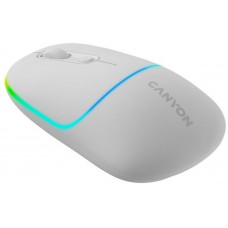 Мышь Wireless Canyon MW-22 Dual Band RGB Snow White (CNS-CMSW22SW)