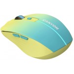 Мышь Wireless Canyon MW-44 LED Rechargeable Yellow Blue (CNS-CMSW44UA)