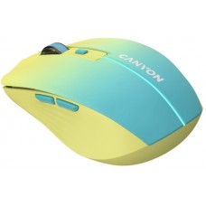 Мышь Wireless Canyon MW-44 LED Rechargeable Yellow Blue (CNS-CMSW44UA)