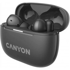 Наушники гарнитура вакуумные Bluetooth 5.3 Canyon OnGo TWS-10 ANC ENC Black (CNS-TWS10BK)