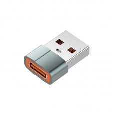 Адаптер ColorWay USB-Type-C V 3.0 (F/M) silver (CW-AD-CA)