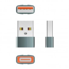 Адаптер ColorWay USB-Type-C V 3.0 (F/M) silver (CW-AD-CA)