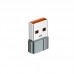 Адаптер ColorWay USB-Type-C V 3.0 (F/M) silver (CW-AD-CA)