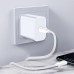 Кабель ColorWay Type-C-Type-C (M/M) PD Fast Charging 65W 3.0 А 1m White (CW-CBPDCC055-WT)