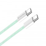 Кабель ColorWay Type-C-Type-C (M/M) 3.0 А 1m Green (CW-CBPDCC061-G)