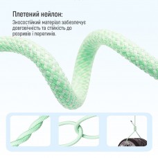 Кабель ColorWay Type-C-Type-C (M/M) 3.0 А 1m Green (CW-CBPDCC061-G)