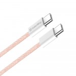 Кабель ColorWay Type-C-Type-C (M/M) 3.0 А 1m Pink (CW-CBPDCC061-P)
