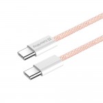 Кабель ColorWay Type-C-Type-C (M/M) 3.0 А 1m Pink (CW-CBPDCC061-P)