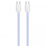 Кабель ColorWay Type-C-Type-C (M/M) 3.0 А 1m Purple (CW-CBPDCC061-PU)