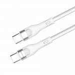Кабель ColorWay Type-C-Type-C (M/M) 5.0 А 1m White (CW-CBPDCC065-WT)