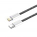 Кабель ColorWay Lightning-Type-C (M/M) 3.0 А 1m Black (CW-CBPDCL061-BK)