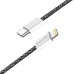 Кабель ColorWay Lightning-Type-C (M/M) 3.0 А 1m Black (CW-CBPDCL061-BK)