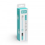Кабель ColorWay Lightning-Type-C (M/M) 3.0 А 1m Blue (CW-CBPDCL061-BL)