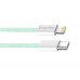 Кабель ColorWay Lightning-Type-C (M/M) 3.0 А 1m Green (CW-CBPDCL061-G)