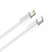 Кабель ColorWay Lightning-Type-C (M/M) 3.0 А 1m Grey (CW-CBPDCL061-GR)