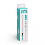 Кабель ColorWay Lightning-Type-C (M/M) 3.0 А 1m Pink (CW-CBPDCL061-P)