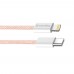 Кабель ColorWay Lightning-Type-C (M/M) 3.0 А 1m Pink (CW-CBPDCL061-P)