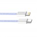 Кабель ColorWay Lightning-Type-C (M/M) 3.0 А 1m Purple (CW-CBPDCL061-PU)