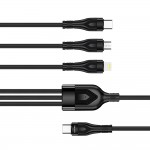 Кабель ColorWay Lightning-MicroUSB-Type-C (M/M) 3А 1.2m Black (CW-CBPDU3060-BK) Кабель ColorWay Lightning-MicroUSB-Type-C (M/M) 3А 1.2m Black (CW-CBPDU3060-BK)