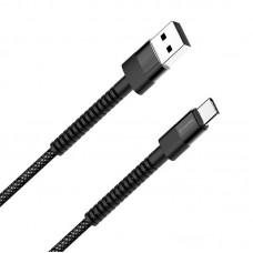 Кабель ColorWay USB-Type-C (M/M) 2.4 А 1m Black (CW-CBUC063-BK)