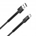 Кабель ColorWay USB-Type-C (M/M) 2.4 А 1m Black (CW-CBUC063-BK)