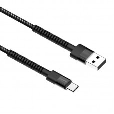 Кабель ColorWay USB-Type-C (M/M) 2.4 А 1m Black (CW-CBUC063-BK)