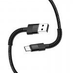 Кабель ColorWay USB-Type-C (M/M) 2.4 А 1m Black (CW-CBUC063-BK)