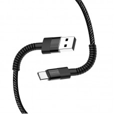 Кабель ColorWay USB-Type-C (M/M) 2.4 А 1m Black (CW-CBUC063-BK)