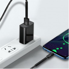 Кабель ColorWay USB-Type-C (M/M) 2.4 А 1m Black (CW-CBUC063-BK)
