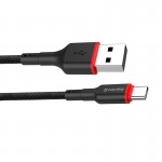 Кабель ColorWay USB-Type-C (M/M) 2.4 А 1m Black (CW-CBUC064-BK)