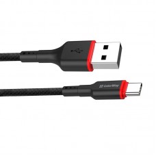 Кабель ColorWay USB-Type-C (M/M) 2.4 А 1m Black (CW-CBUC064-BK)