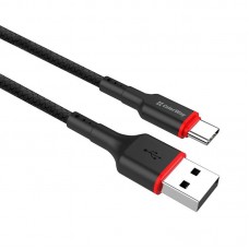 Кабель ColorWay USB-Type-C (M/M) 2.4 А 1m Black (CW-CBUC064-BK)