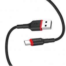Кабель ColorWay USB-Type-C (M/M) 2.4 А 1m Black (CW-CBUC064-BK)