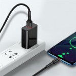 Кабель ColorWay USB-Type-C (M/M) 2.4 А 1m Black (CW-CBUC064-BK)