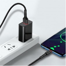 Кабель ColorWay USB-Type-C (M/M) 2.4 А 1m Black (CW-CBUC064-BK)