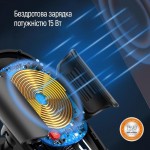 Безпроводное зарядное устройство ColorWay Dashboard Car 15W Black (CW-CHAW037Q-BK)