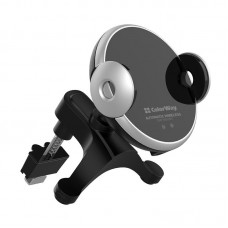 Безпроводное зарядное устройство ColorWay AutoSense Car 15W Black (CW-CHAW039Q-BK)