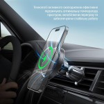 Безпроводное зарядное устройство СolorWay MagSafe 360° Air Vent 15W Black (CW-CHMW041Q-BK)