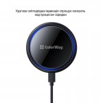 Безпроводное зарядное устройство СolorWay MagSafe 360° Air Vent 15W Black (CW-CHMW041Q-BK)