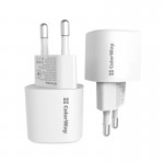 Сетевое зарядное устройство ColorWay GaN PD 33W Port USB PPS 1Type-C 1USB QC3.0 3A White (CW-CHS043PD-WT)