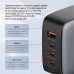 Сетевое зарядное устройство ColorWay GaN PD 100W 1USB 3Type-C 3A Black (CW-CHS047PD-BK)
