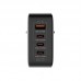 Сетевое зарядное устройство ColorWay GaN PD 100W 1USB 3Type-C 3A Black (CW-CHS047PD-BK)