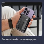 УМБ ColorWay 15W MagSafe 10000mAh 1USB 1Type-C 5A Black (CW-PB100LPA3BK-WPDD)