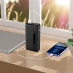 УМБ ColorWay Powerful 20000mAh 65W 1USB 2Type-C 5A Black (CW-PB200LPA3BK-PDD)